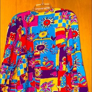 Vintage 80’s theme casual jacket